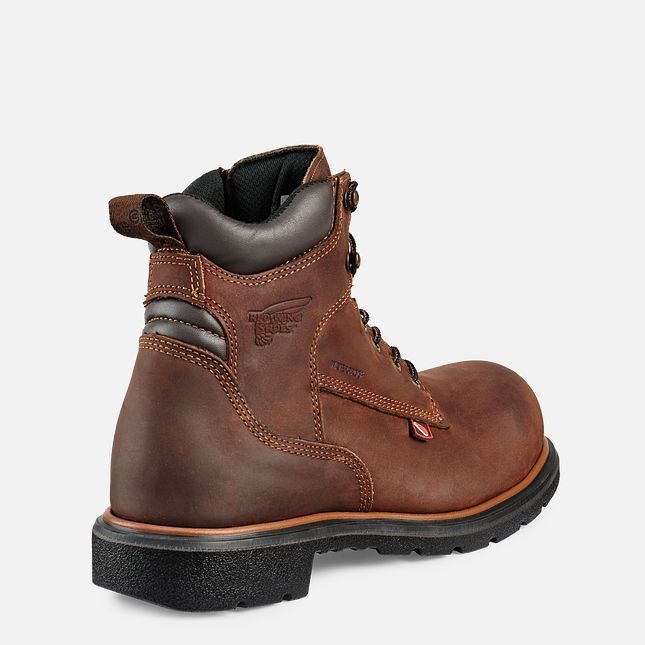 Men’s RED WING Dynaforce 6 Inch Waterproof Soft Toe Leather Boots 415