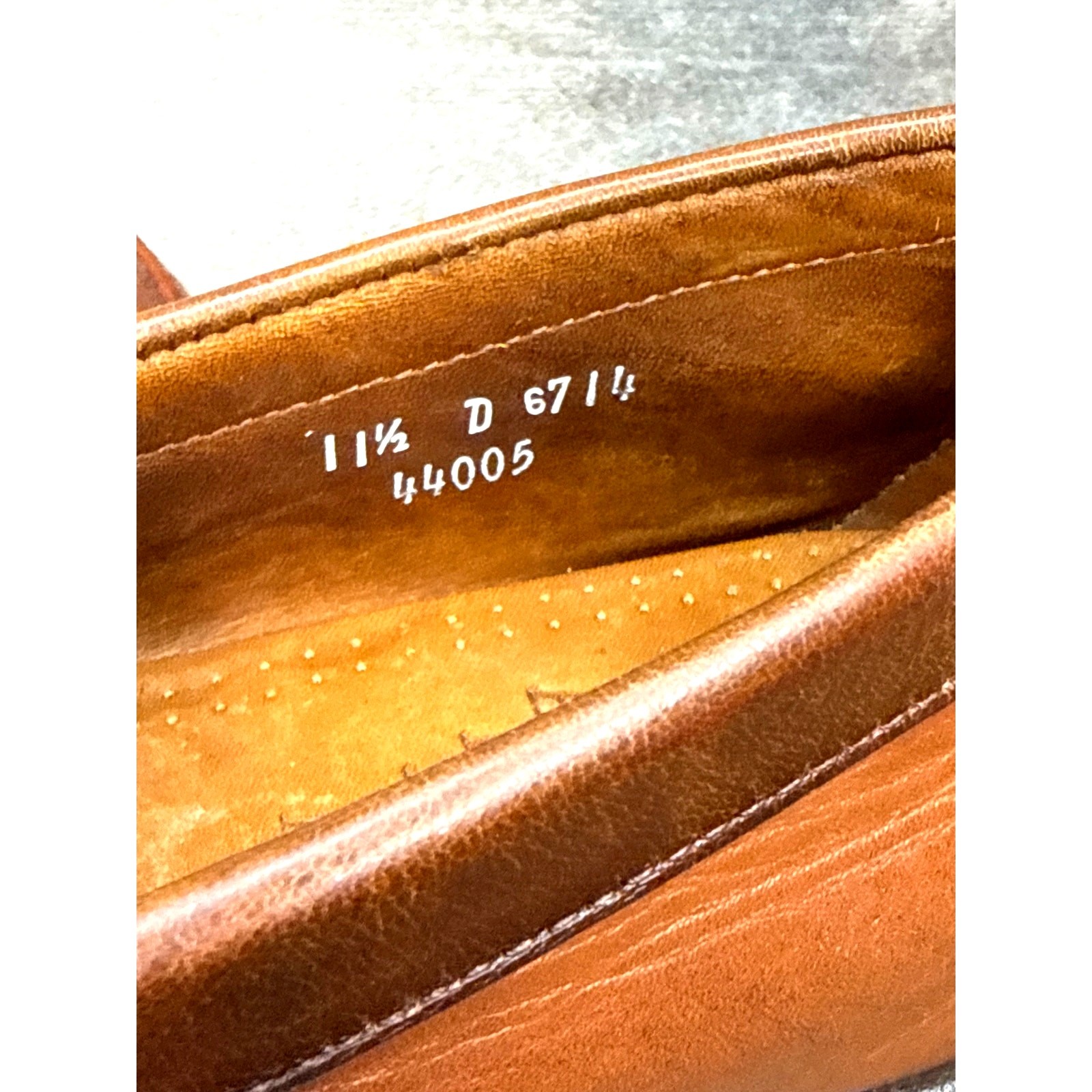 Allen Edmonds Kent Tassel Loafers Brown 11.5D USA Goodyear Welt