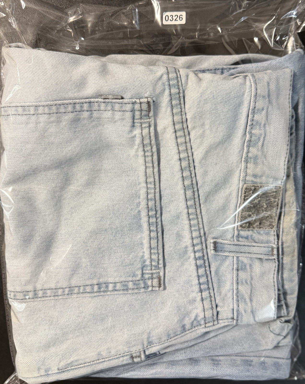 Levi’s Silvertab Baggy Fit Jeans Mens 36×32 Light Wash Vintage USA Made