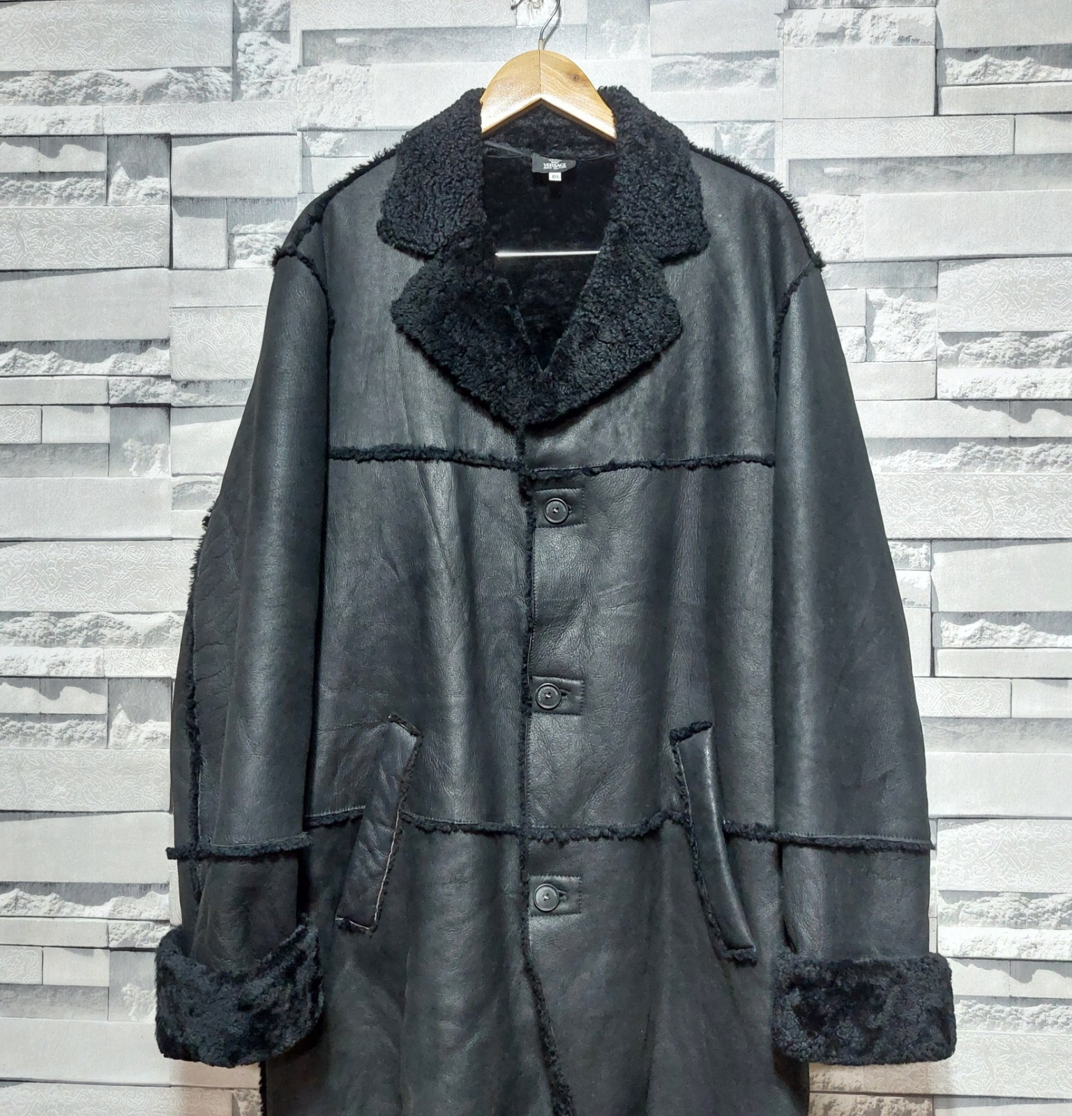 Versace Jeans Couture Sherling Coat jacket