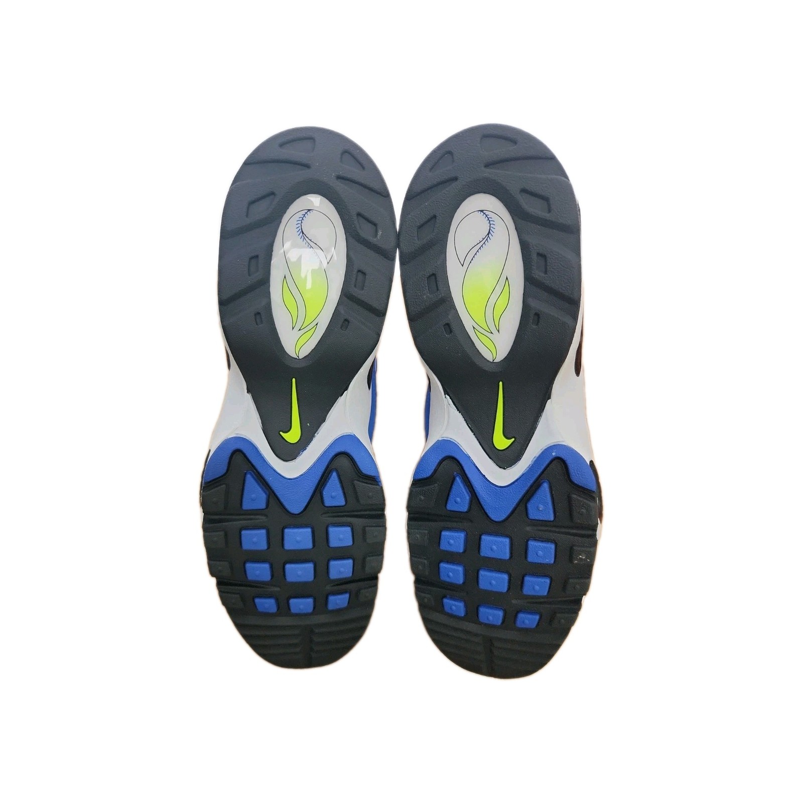 Nike Air Griffey Max 1 Varsity Royal Sz 10 Volt 2021 Retro DJ5161-400 + Jersey