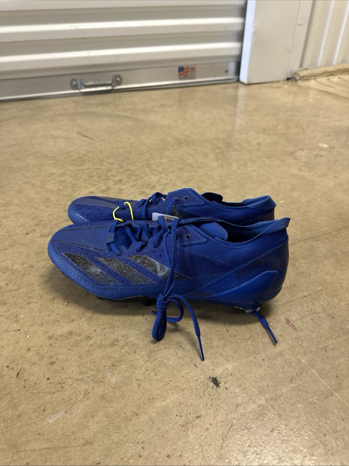 Adidas Adizero Electric Football Cleats Blue/Black IF2502 Men’s Sizes 13/17