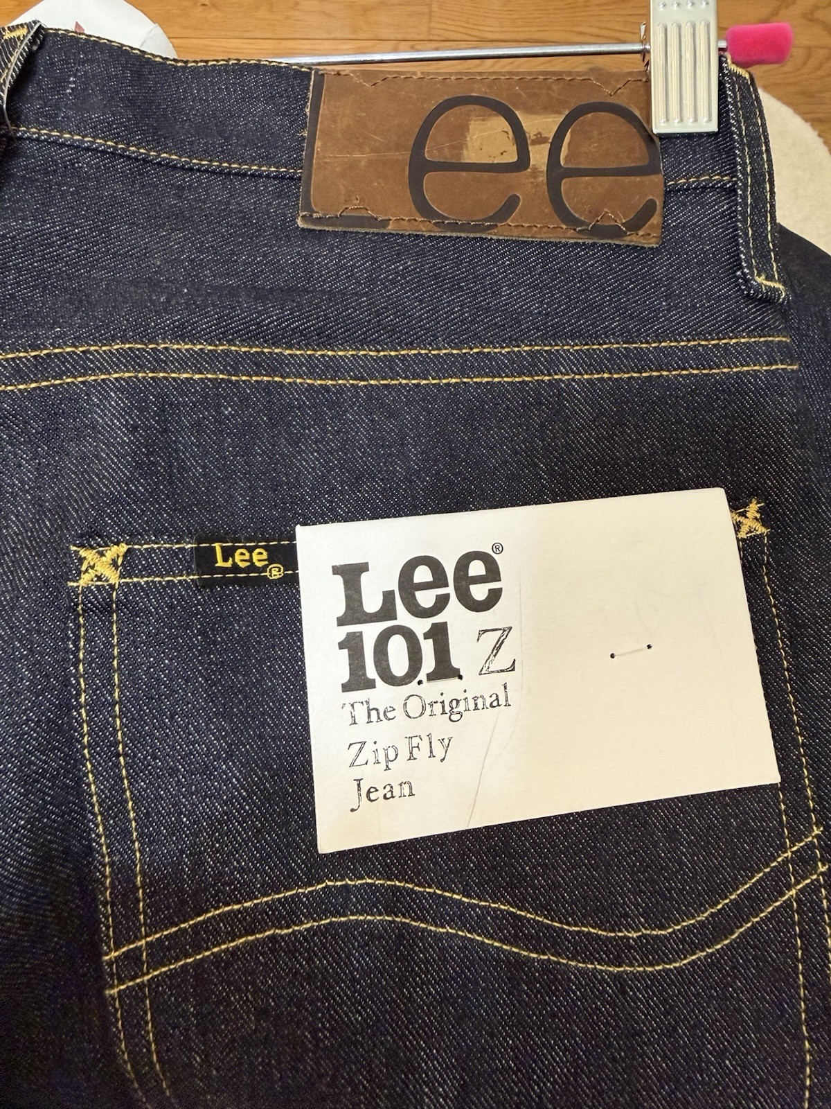 NWT Lee 101Z Premium Selvedge Denim Jeans – Raw Indigo Made with Japanese Denim