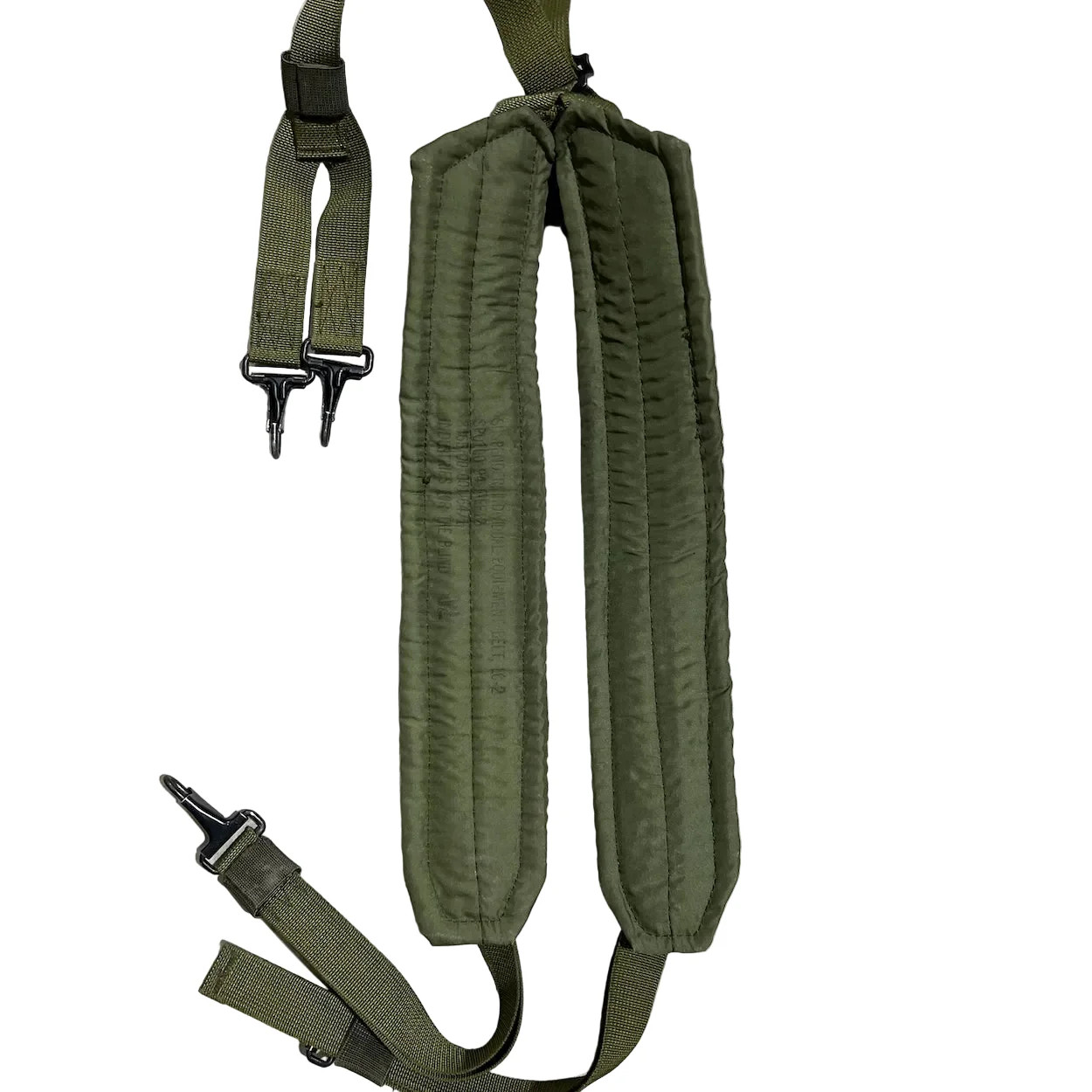 US Military Issued Y-Shaped Suspenders In Olive Drab LC1 By Rothco