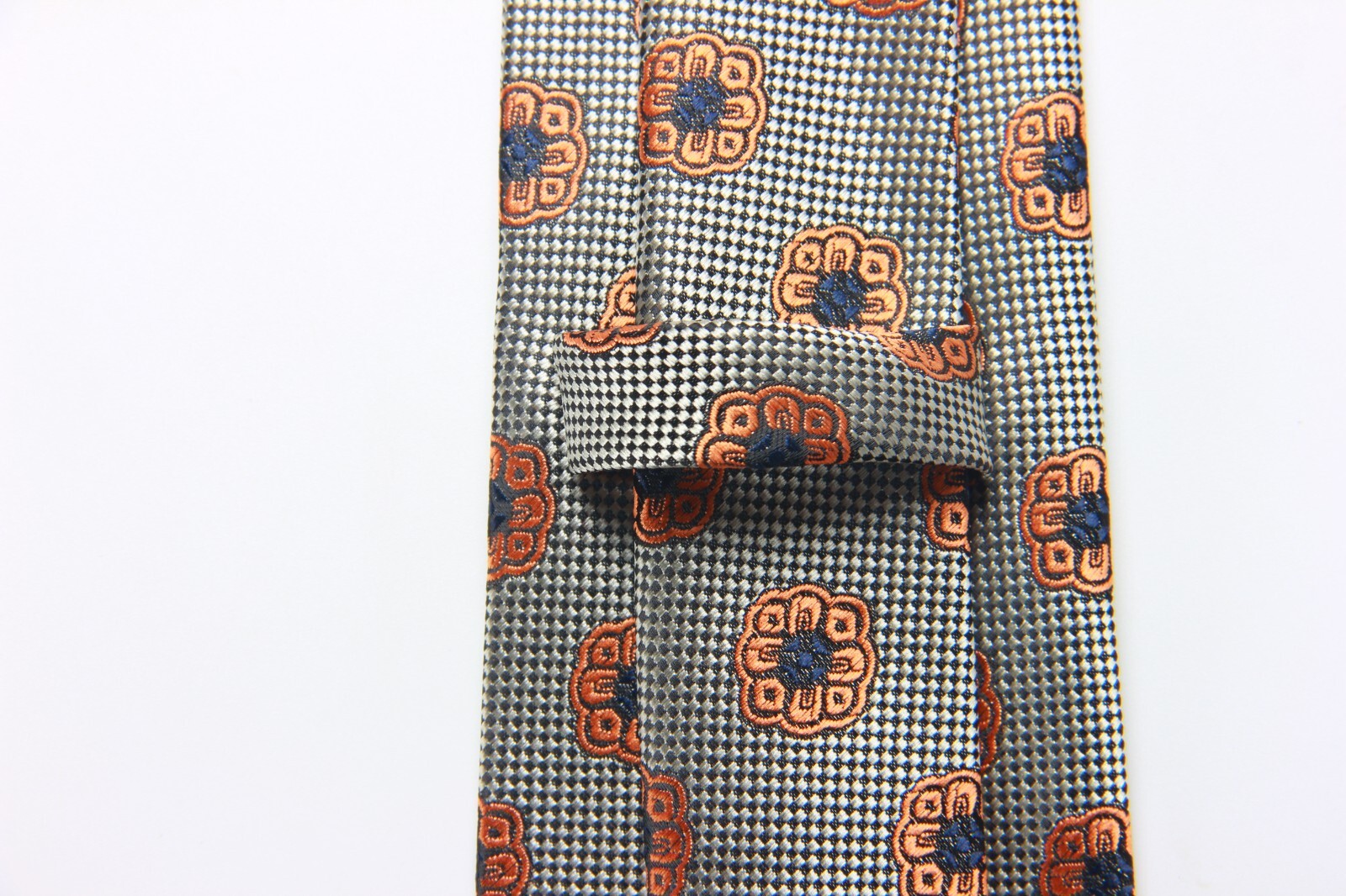 New Classic Polka Dot Brown White JACQUARD WOVEN 100% Silk Men’s Necktie Tie