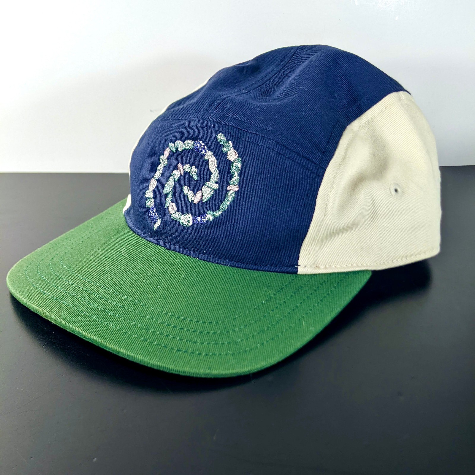 Mountain Hardwear Leave No Trace Swirl Logo Color Block 5-Panel Strapback Hat