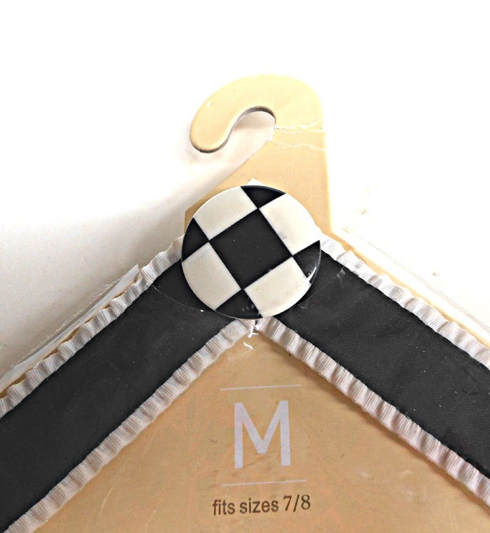 Switch Flops Lindsay Phillips Black Checkerboard Medium Interchangeable Straps