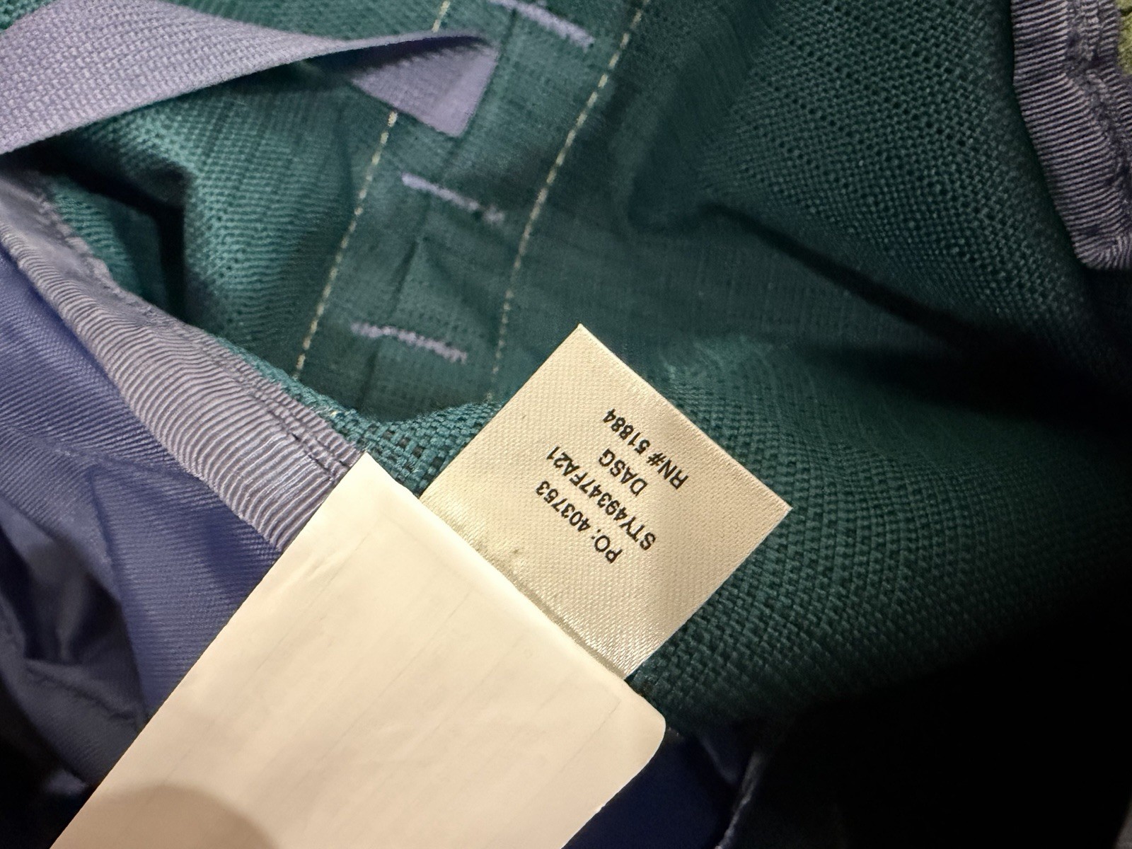 Patagonia Black Hole Duffel Backpack 70L dark Borealis green Rare