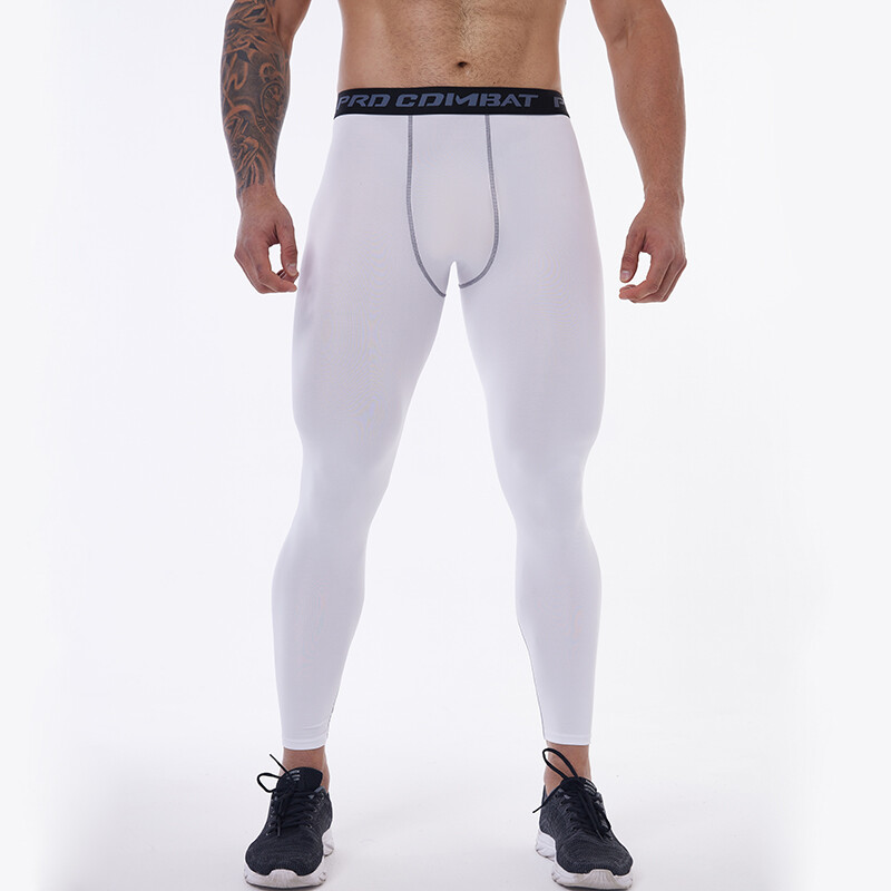 Men’s Compression Pants Long Leggings Base Layer Running Workout Gym Sports
