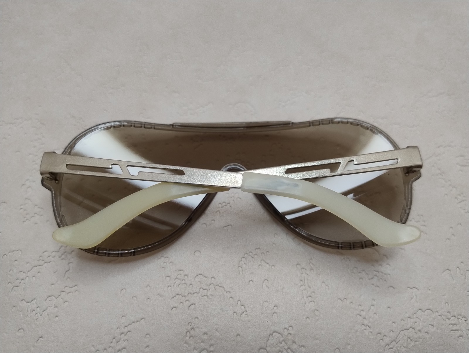 Vintage Soviet Sunglasses 80s 90s Maska Shield Smoke Lens Retro Eyewear USSR NOS