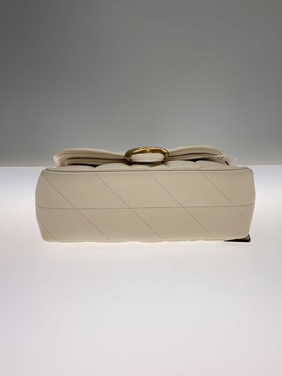 COACH Shoulder Bag Leather WHT CP149 Tabby excellent condition from Japan