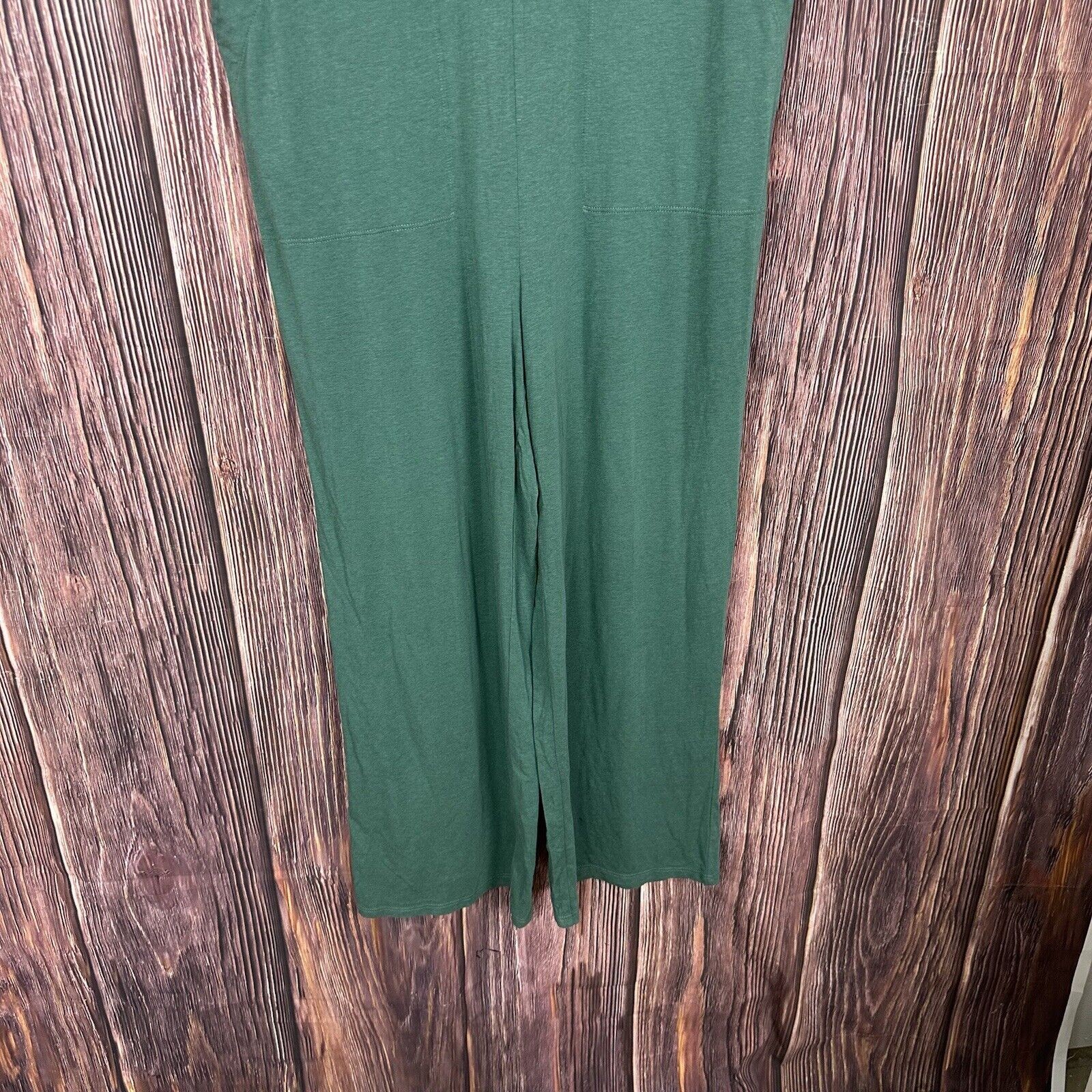Universal Standard Ultimates Jemma Jumpsuit XXS V-Neck Green Wide Leg Oversized