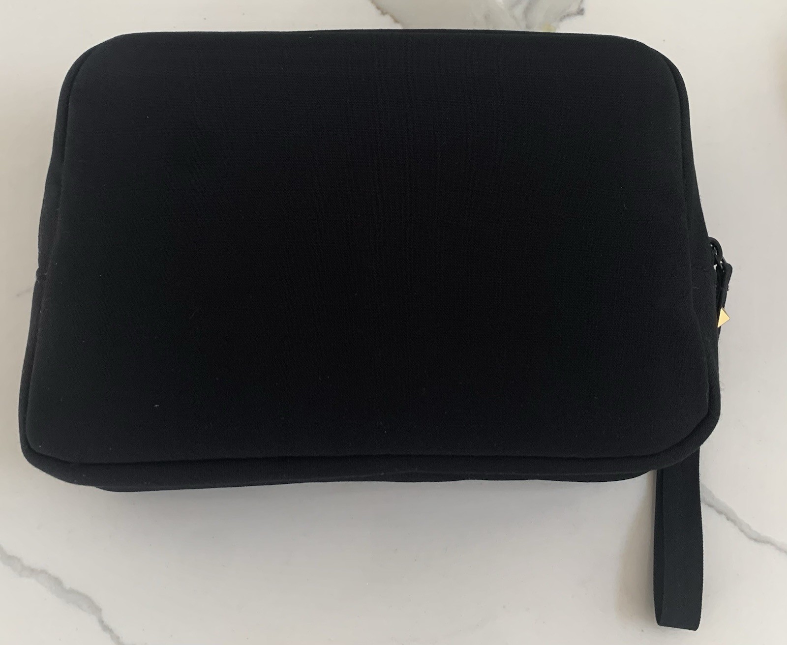 Valentino Beauty Pouch black Dopp Case toiletry travel cosmetic Bag New