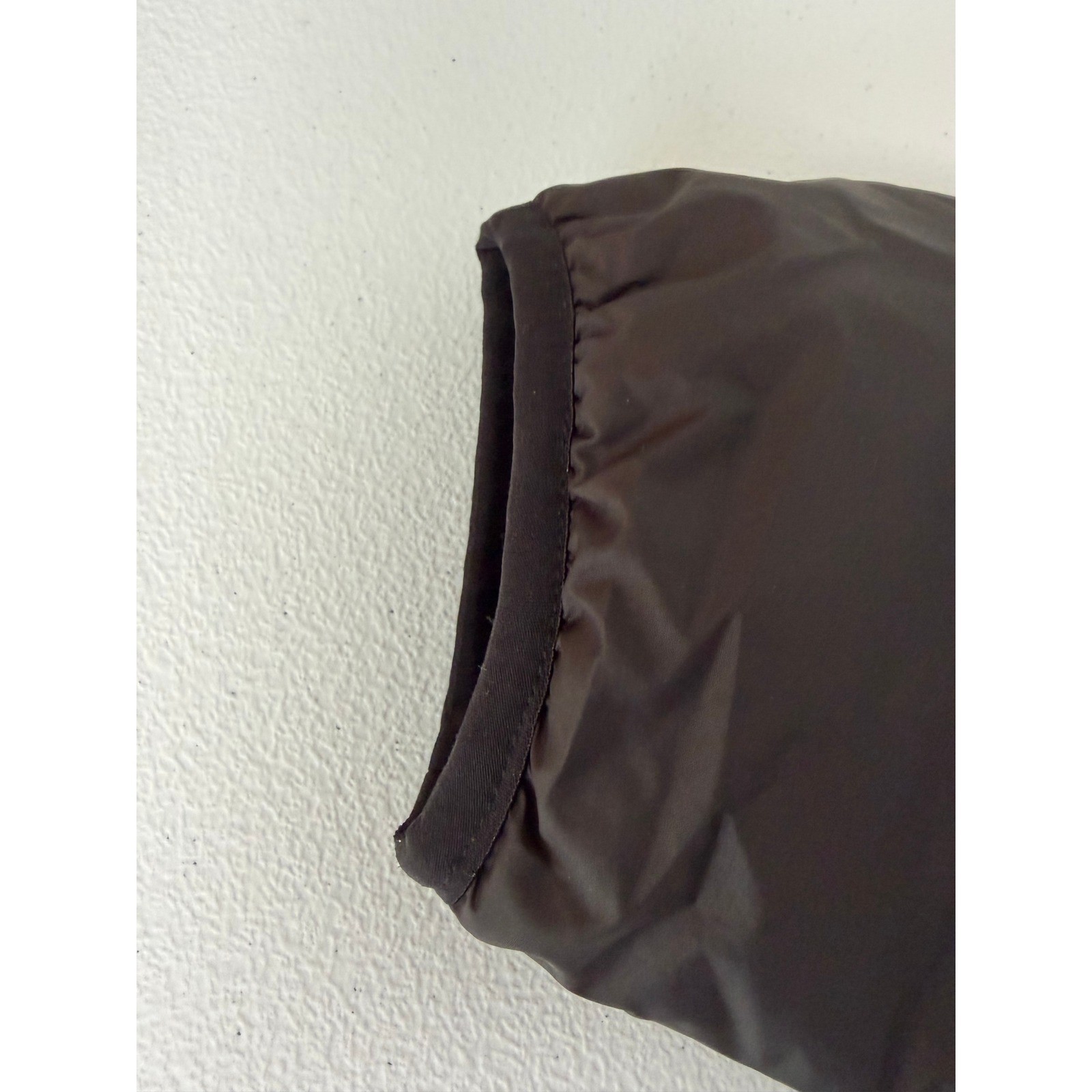 The North Face Womens Black Quilted Puffer Jacket Full Zip Insulated Coat L