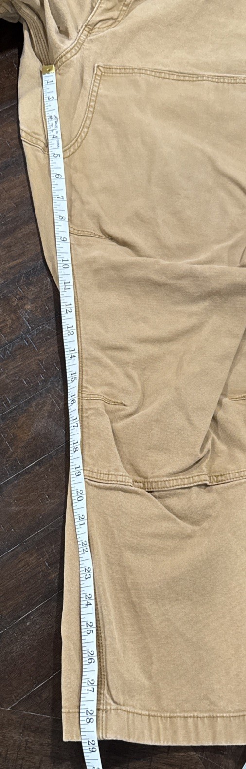Carhartt Pants Mens 42×30 Relaxed Fit Double Knee Utility 102802 Light Brown