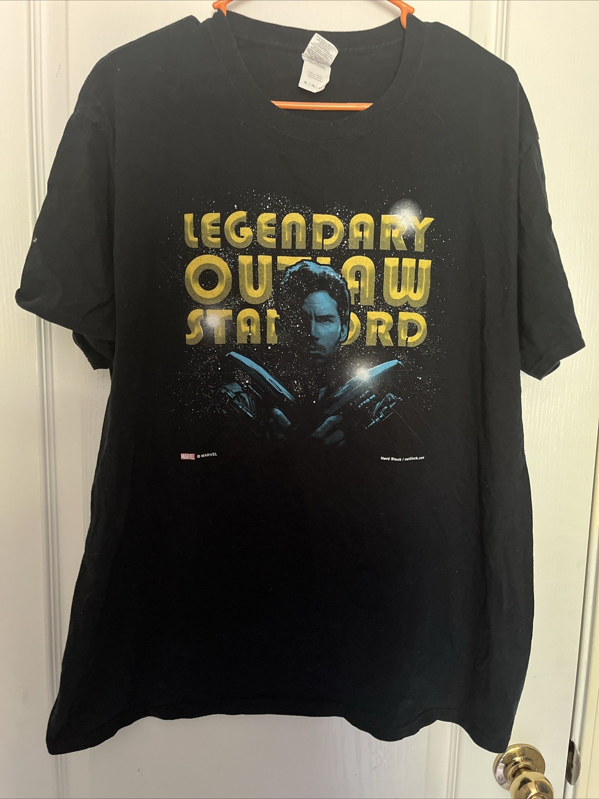Star-Lord Marvel Size XL Unisex Shirt Guardians of the Galaxy Rivals
