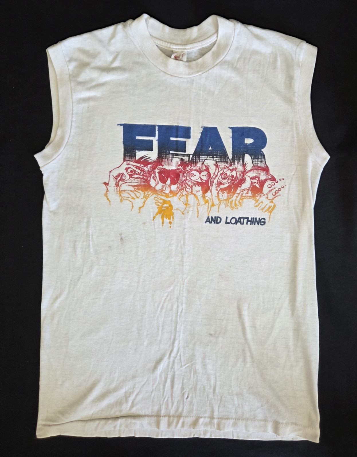 RARE 80s Hunter S Thompson Fear and Loathing Ralph Steadman Art Sport T Stedman