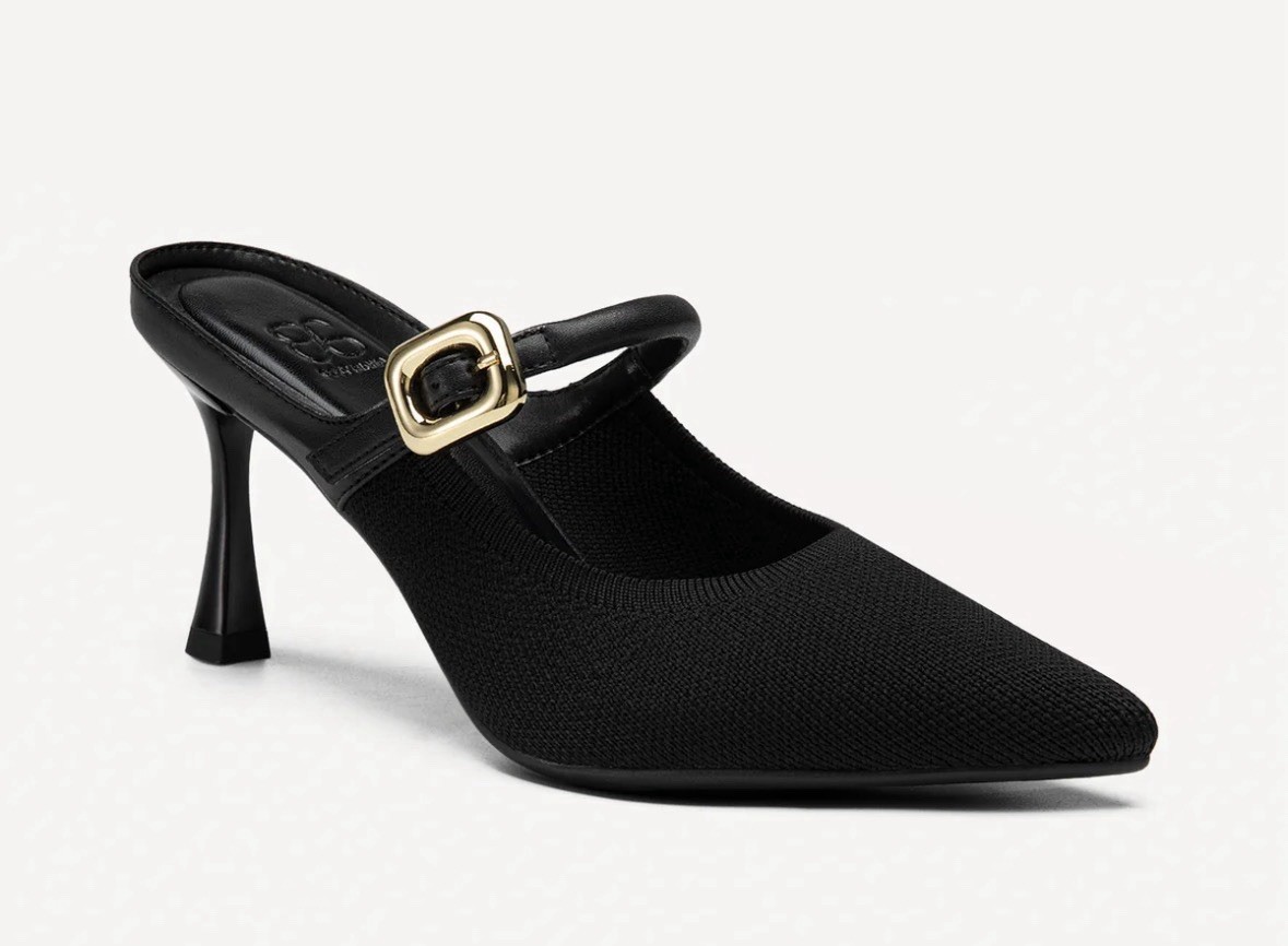 GraceLithe Pointed Toe Heeled Mule