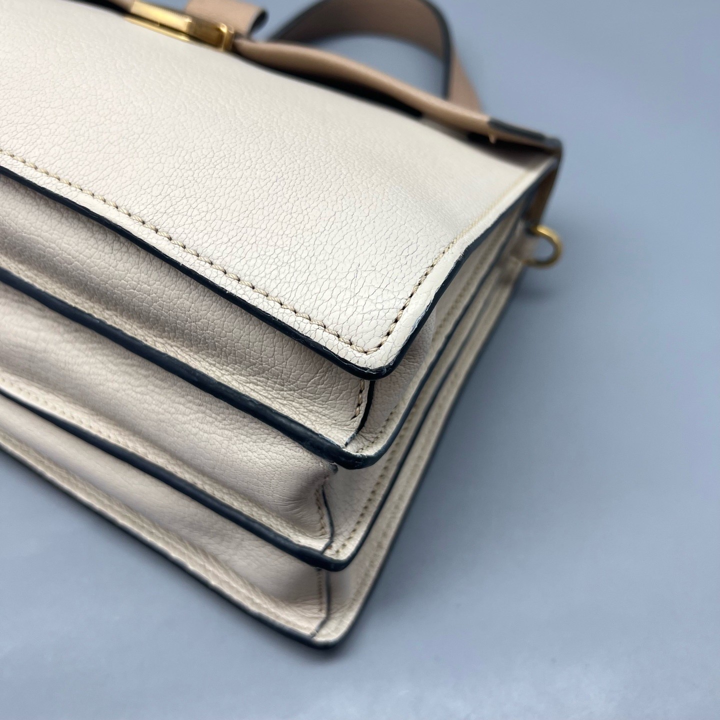 Miu Miu Pre-Owned Authentic Luxury Handbag Colorblock 27*18*13cm