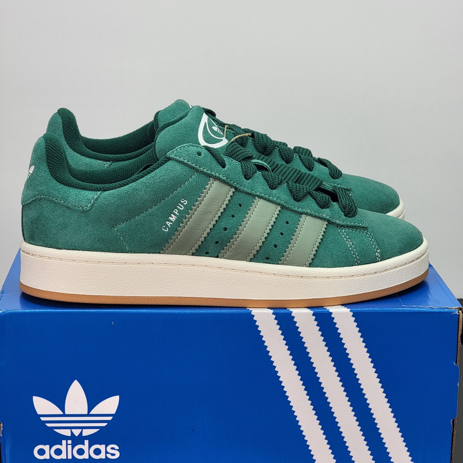Adidas Campus Men’s Size 13 Athletic Shoes Green Casual Sneakers