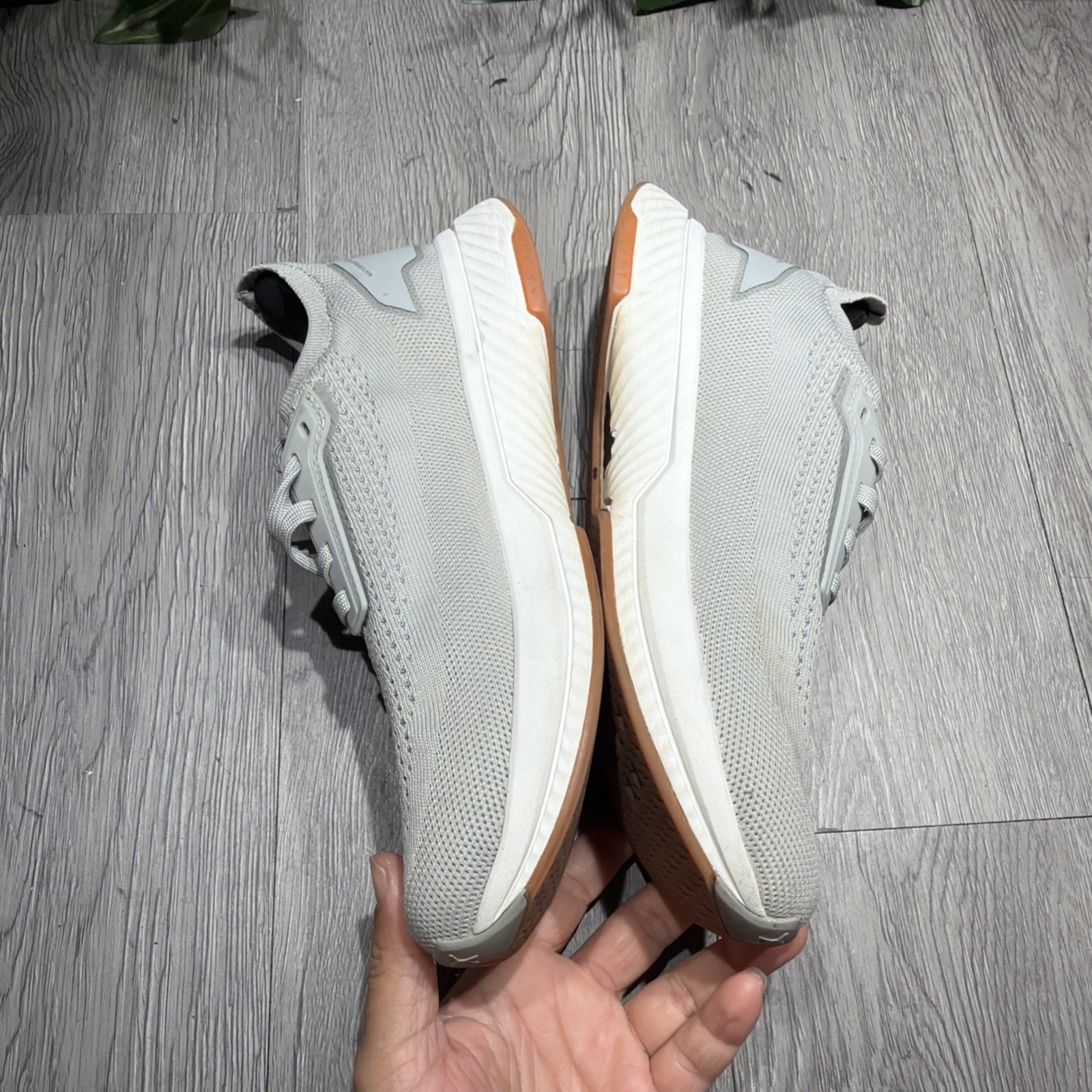 Flux Adapt Run Waterproof Lunar Gray Men 6.5 Women 8 Athletic Walking Knit Shoe