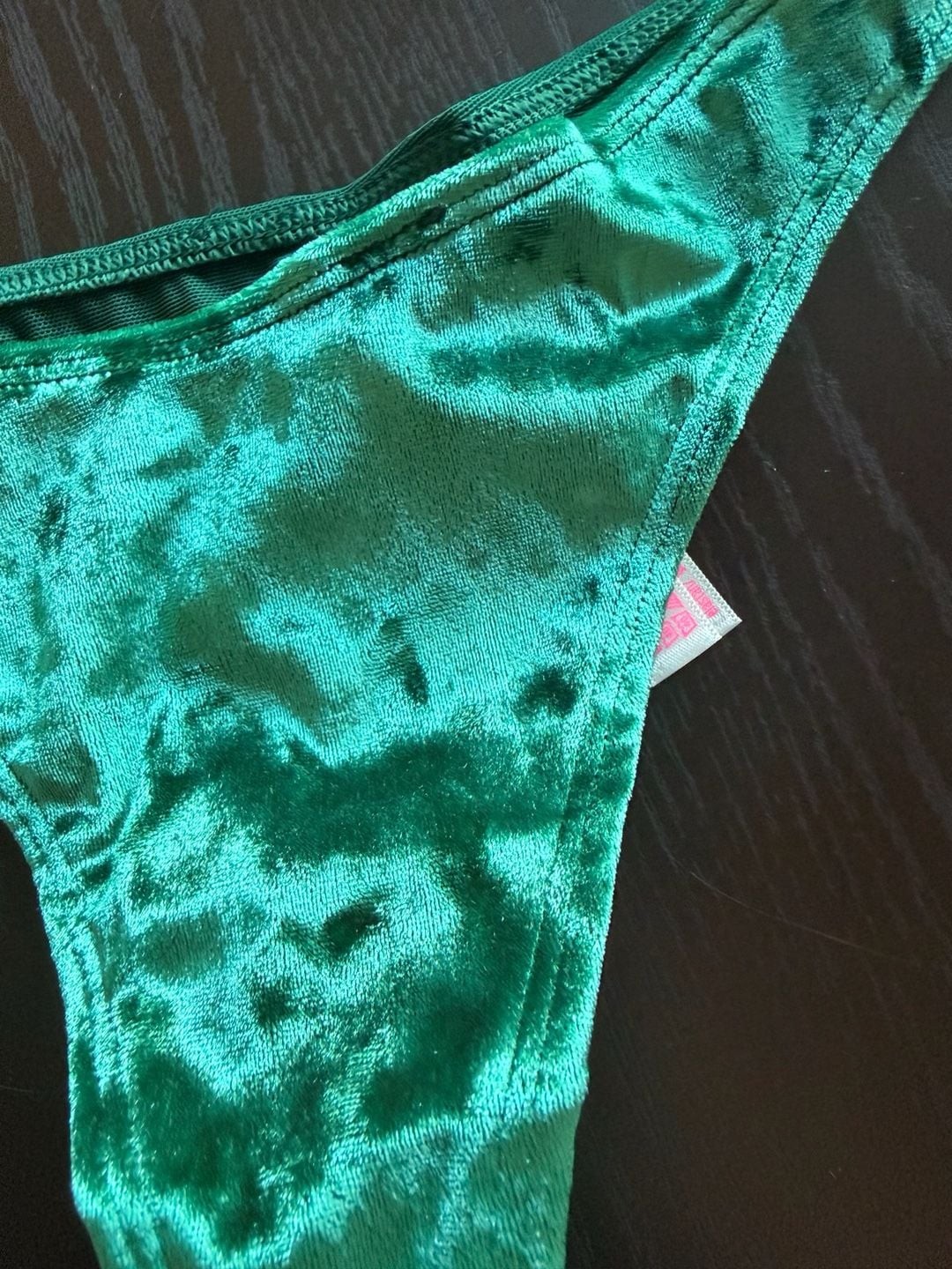 Victoria’s Secret Sexy Tee Lightly Lined Demi Bra and Velvet Thong Set Butterfly