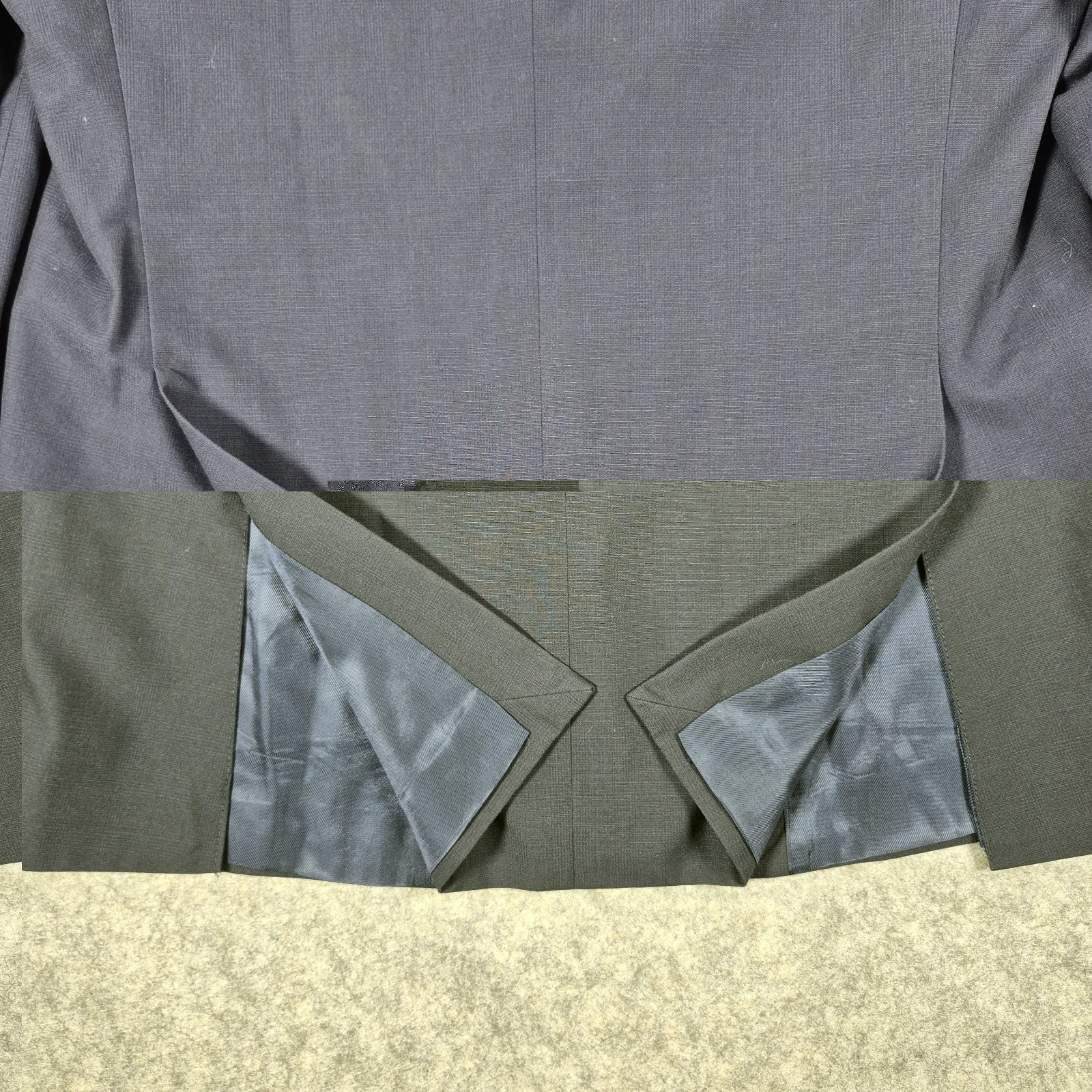 Banana Republic Blazer Mens 42R Gray Wool Blend Sports Coat Suit Jacket