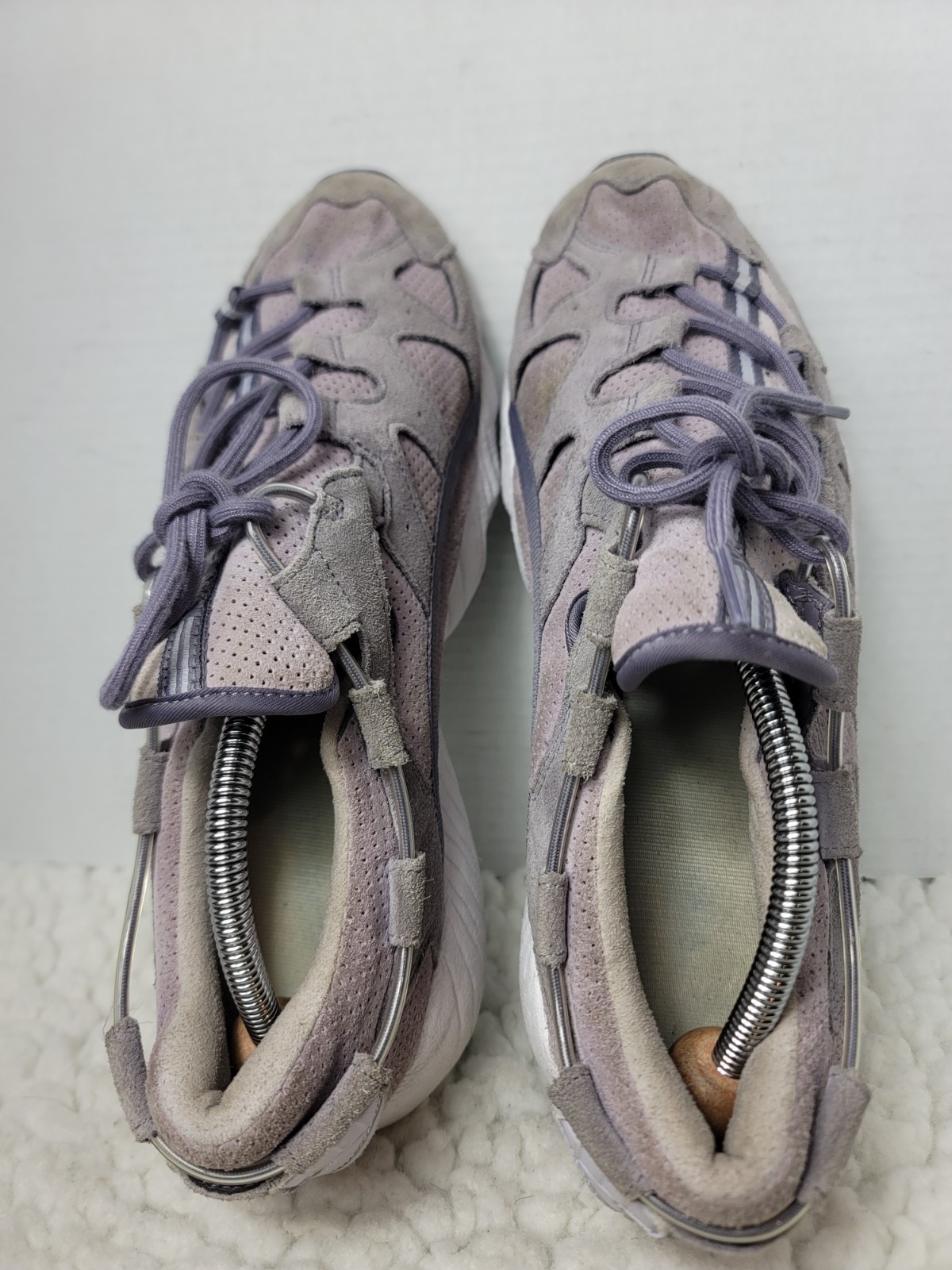 ASICS Gel Mai Gray Purple Suede Mesh Sneakers Mens Size 11 EU 45 Streetwear