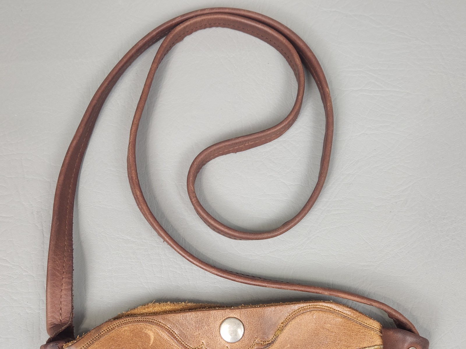 Handcrafted Full Grain Leather Crossbody Custom Shoulder Bag Brown 10″x8″ Purse