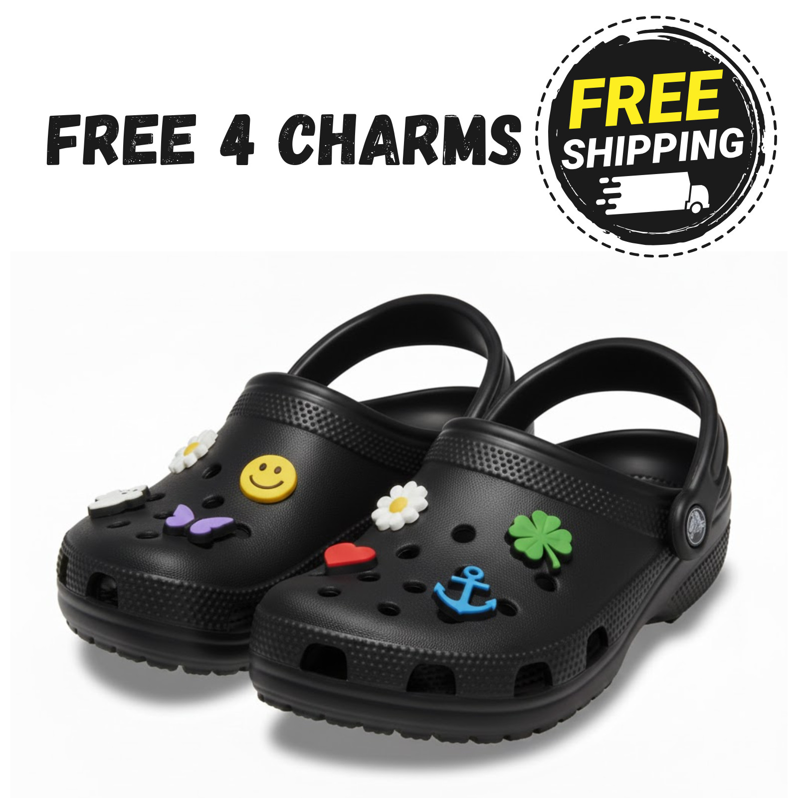 Crocs Classic Clog Unisex Sandals All Colors & Sizes Lightweight Comfort Shoes