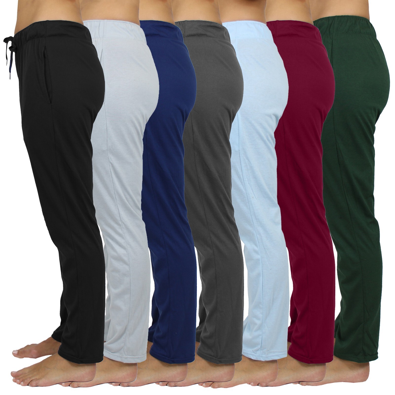 Womens Loose Fit Lounge Pants Sleep Gym Active Pajama Sweatpants Soft Jogger