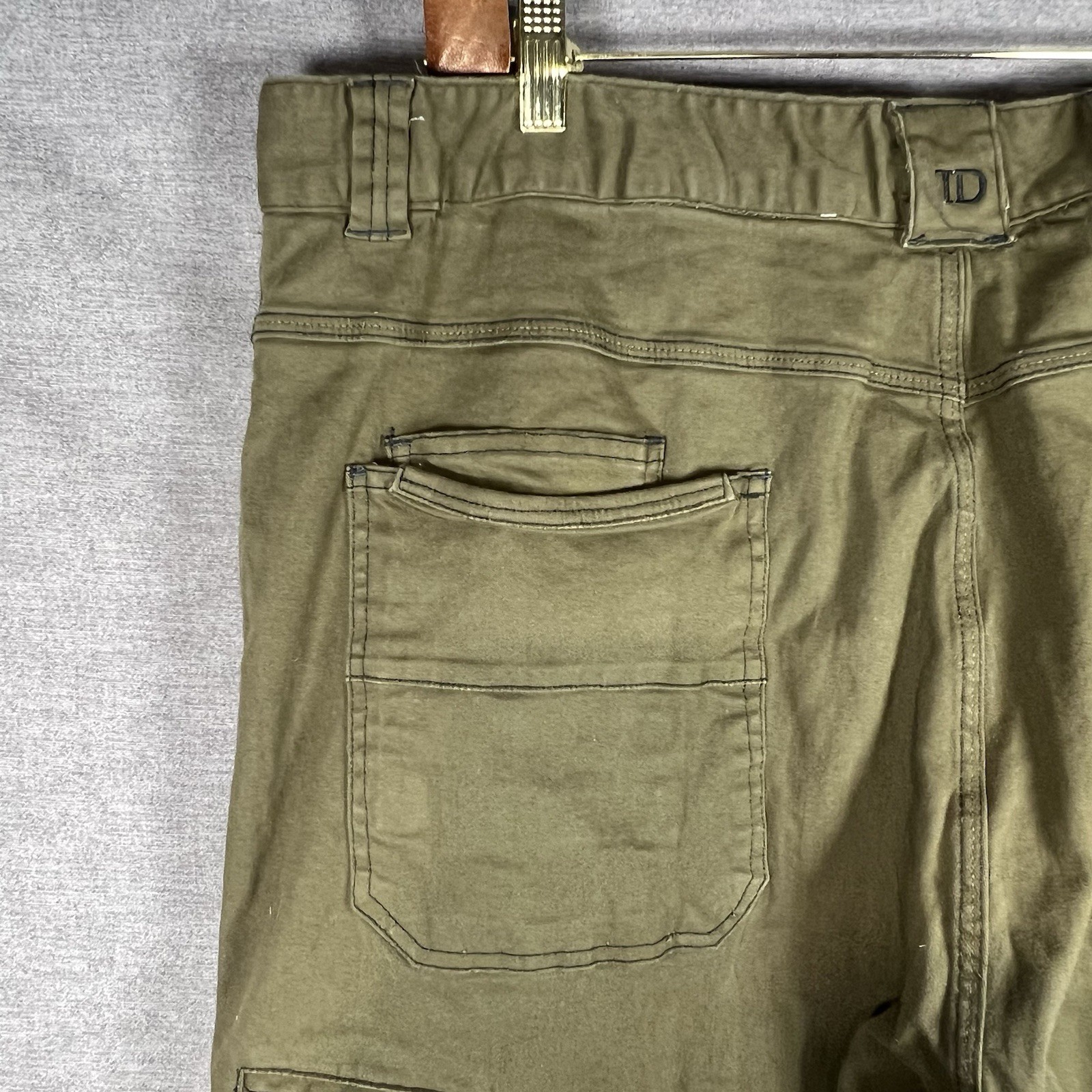 Carlos Ray TD Pants Mens 42×32 Green Tactical Stretch Utility Outdoor (38×31)