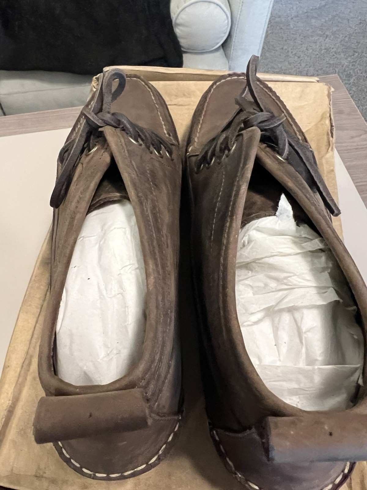 LL Bean Signature Ranger Moc 230105 Men’s Sz 11.5 Dark Coffee NEW NIB