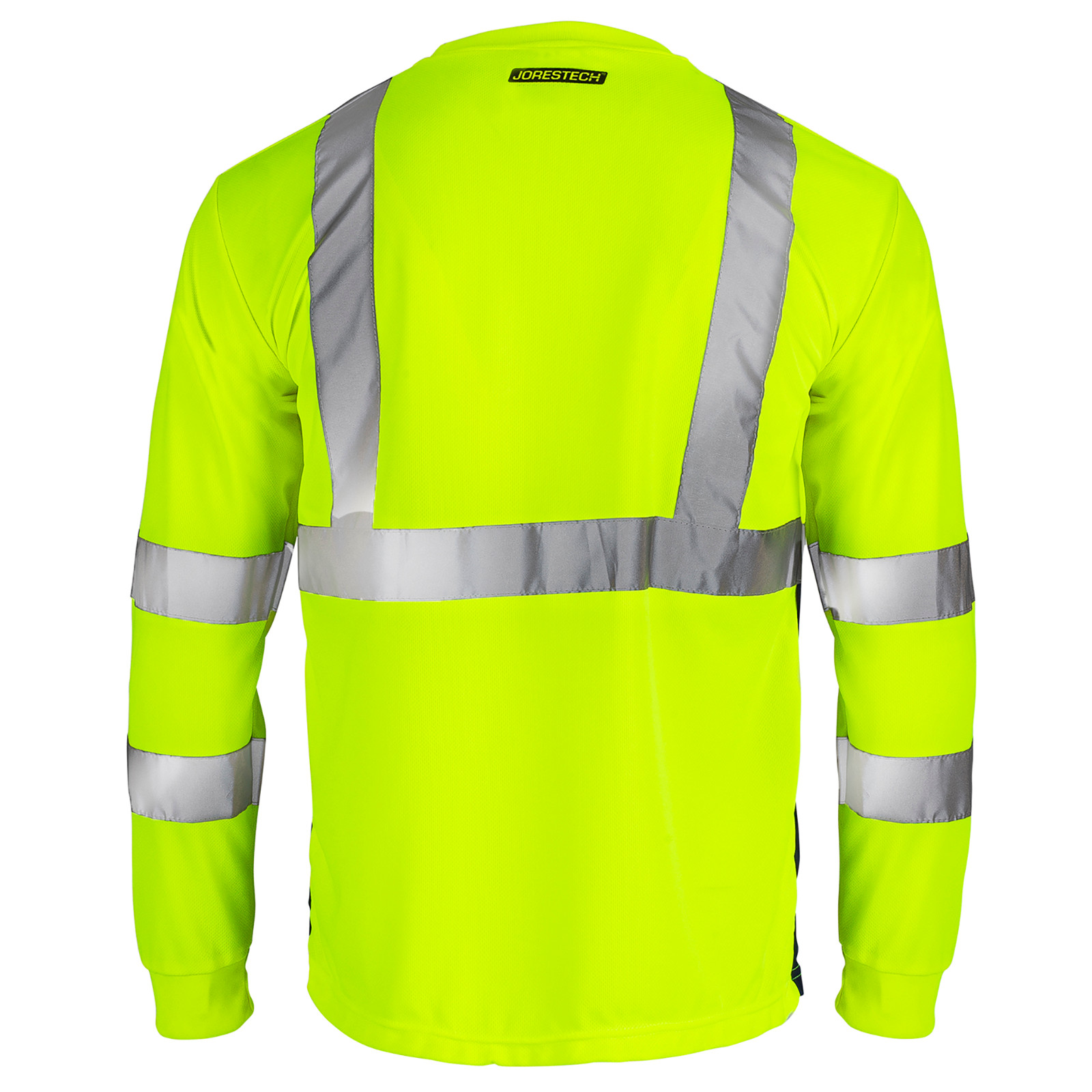 Hi-Vis Safety Workwear Long Sleeve Shirt Top Reflective Tape Two tone Jorestech