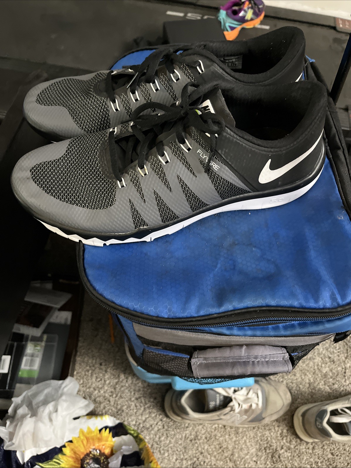 Size 11 – Nike Free Trainer 5.0 V6 Black Grey