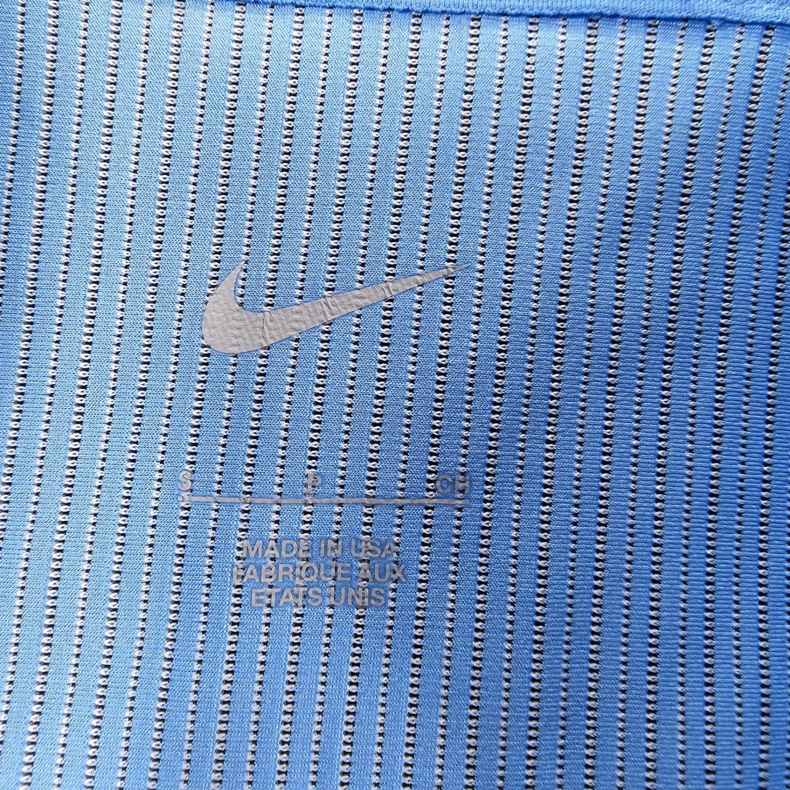 Nike Elite Botswana 1/4 Zip Training Drill Top Mens S Blue Running Pullover