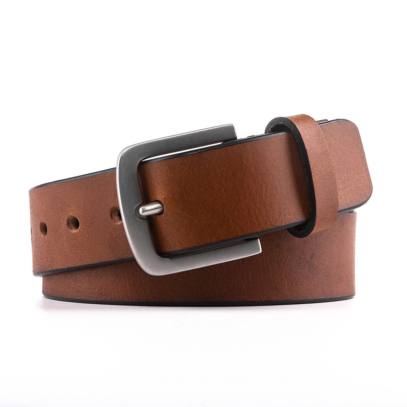 New Men’s belts,Full Grain Genuine Leather Casual Dress Jeans Belts for Men