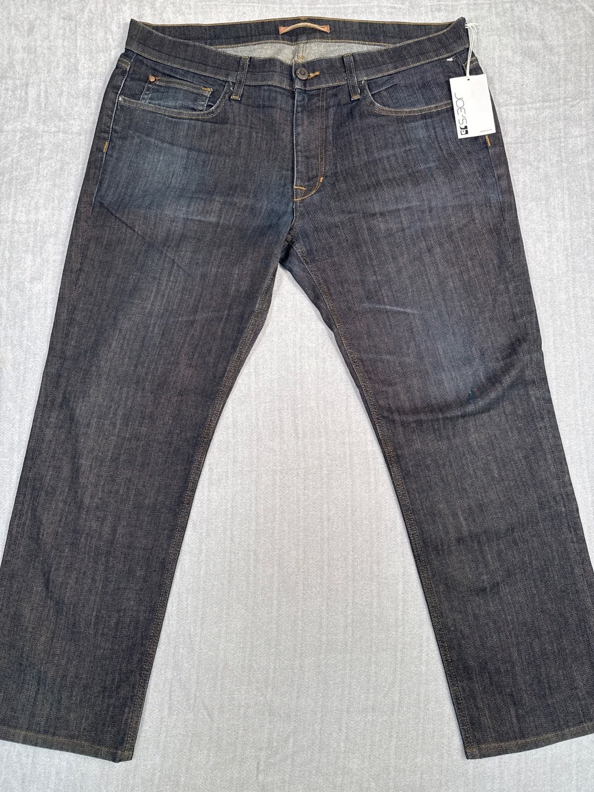 Joes Jeans Straight & Narrow Channing W36 Denim Pants Dark Wash Cotton/Lycra Ble