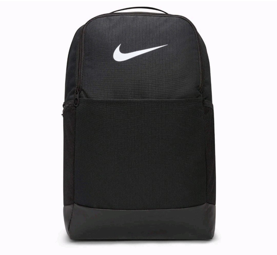 NIKE BRASILIA MEDIUM BACKPACK (24L) BLACK SCHOOL SPORT BOOK BAG DH7709-010 NEW