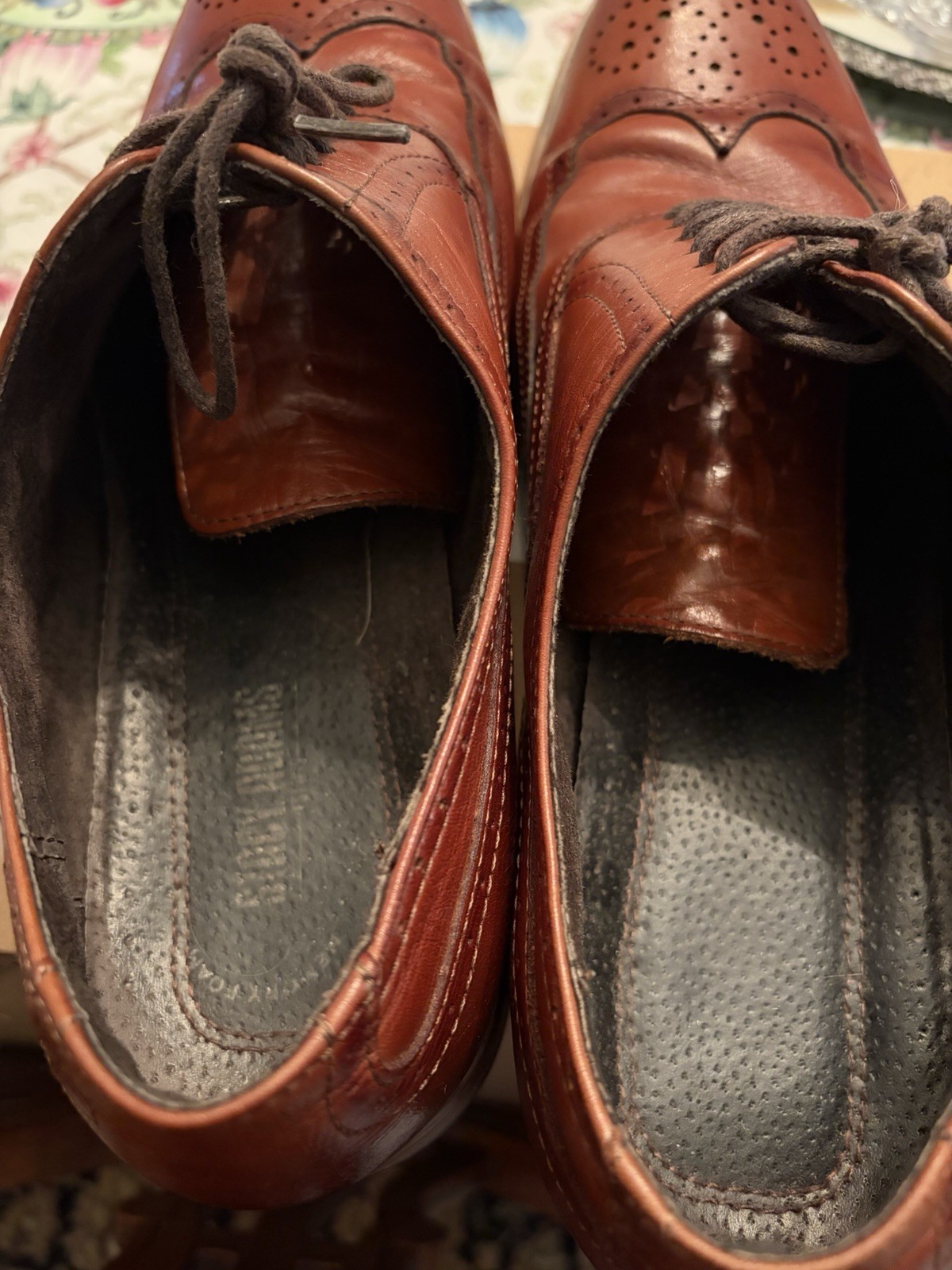 Stacy Adams Men’s Brown Wingtip 14