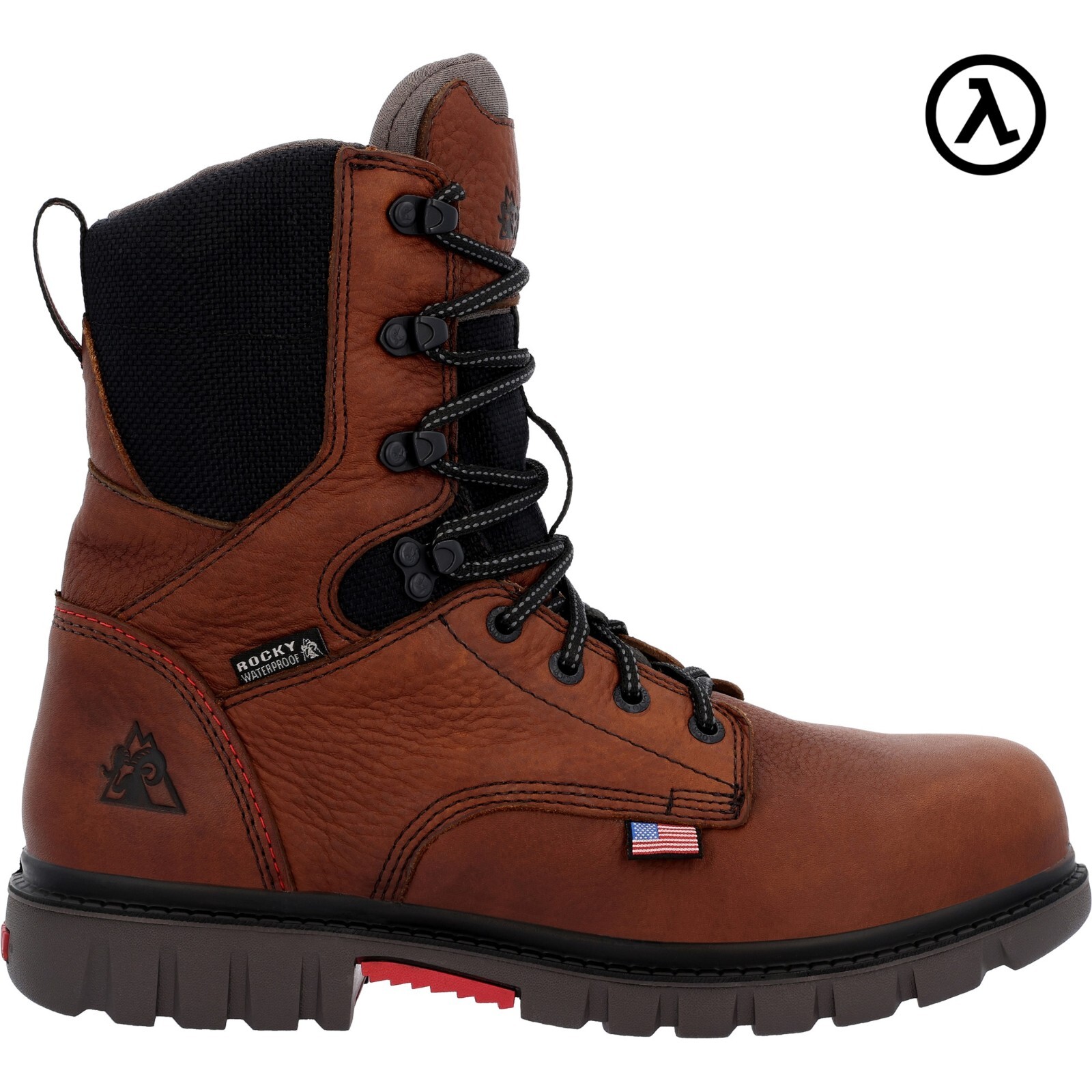 ROCKY WORKSMART 8″ WATERPROOF COMPOSITE TOE WORK BOOTS RKK0403 – NEW – SALE