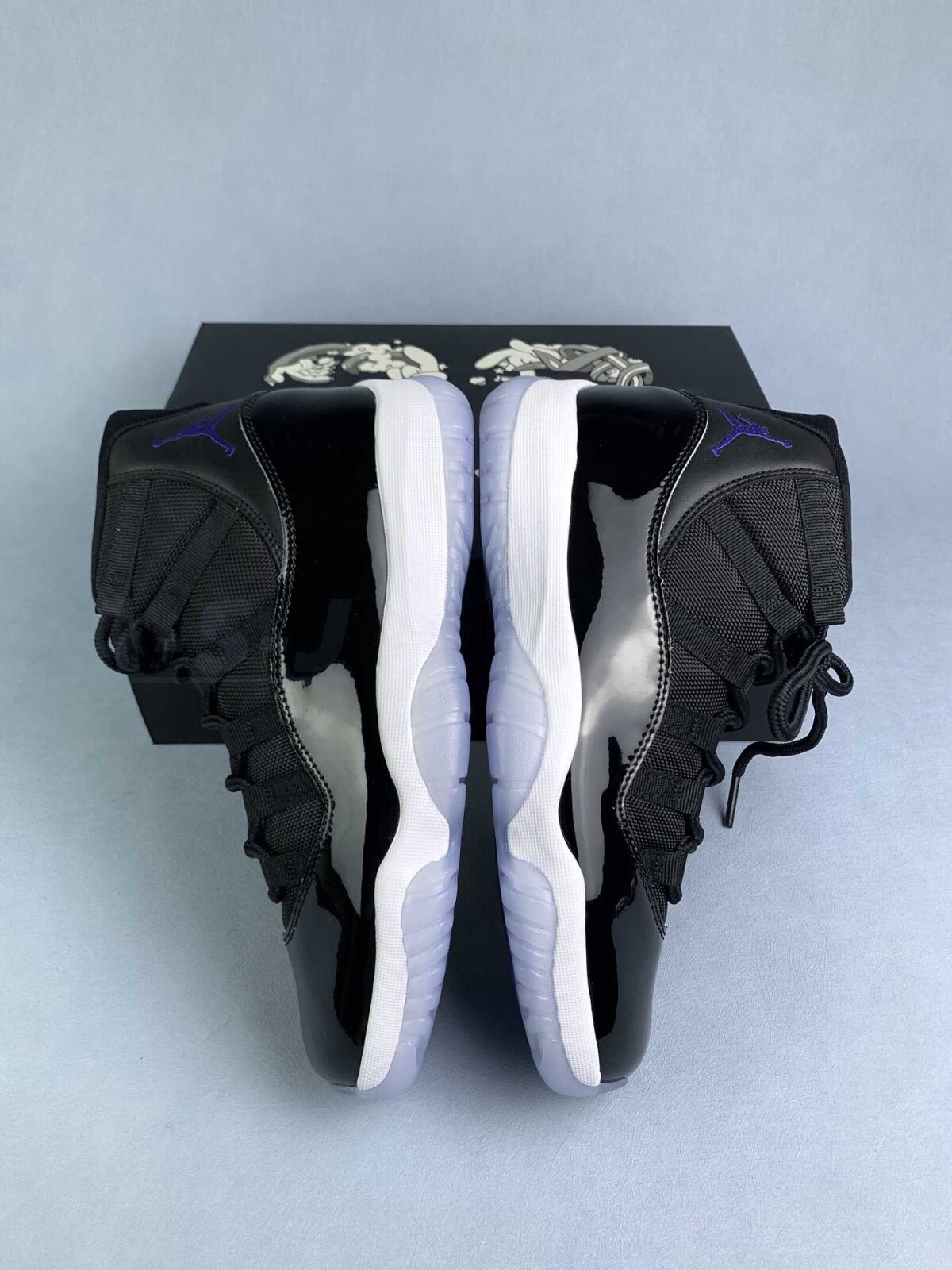 Nike Air Jordan 11 Retro Space Jam Black Blue Men’s Size Sneaker Basket Shoes