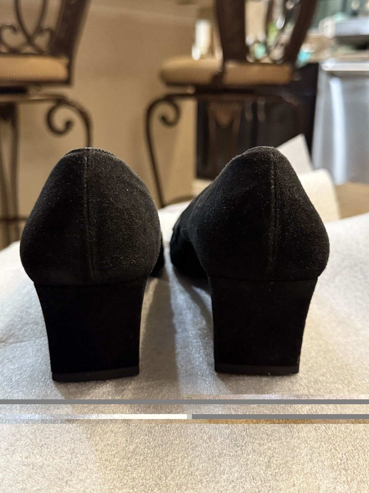 Black Marcachi Women’s Ferragamo Heels