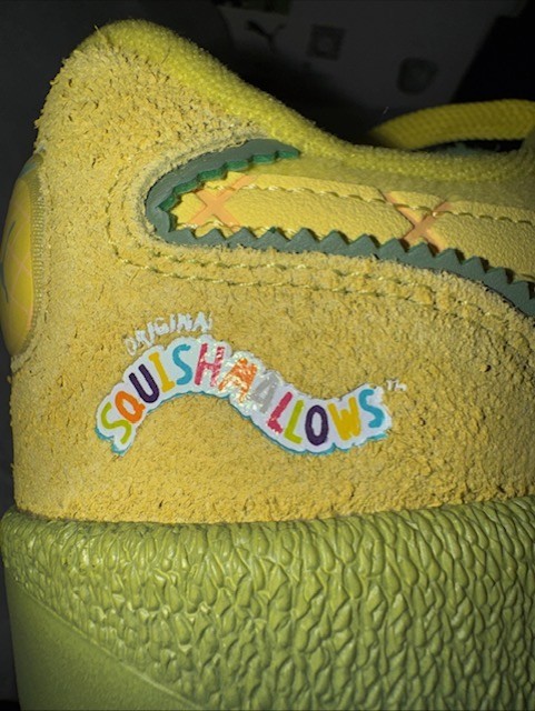 PUMA X Squishmallows Palermo Maui Womens Yellow Sneakers Casual Shoes 40510401