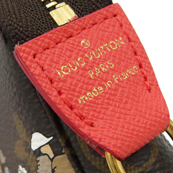 Louis Vuitton Pochette Accessoires 2015 Christmas Limited Handbag M41655 #HDB573