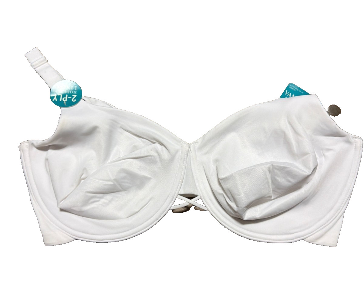 Vanity Fair Radiant Collection Underwire Bra 40DD Star White 76571 New