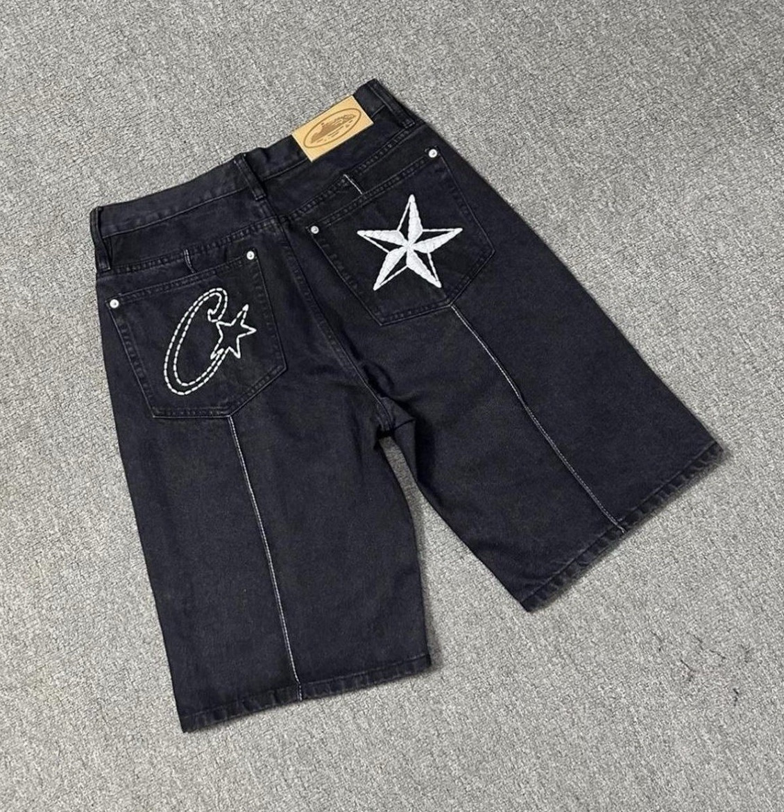 Denim Men’s Black Corteiz Shorts