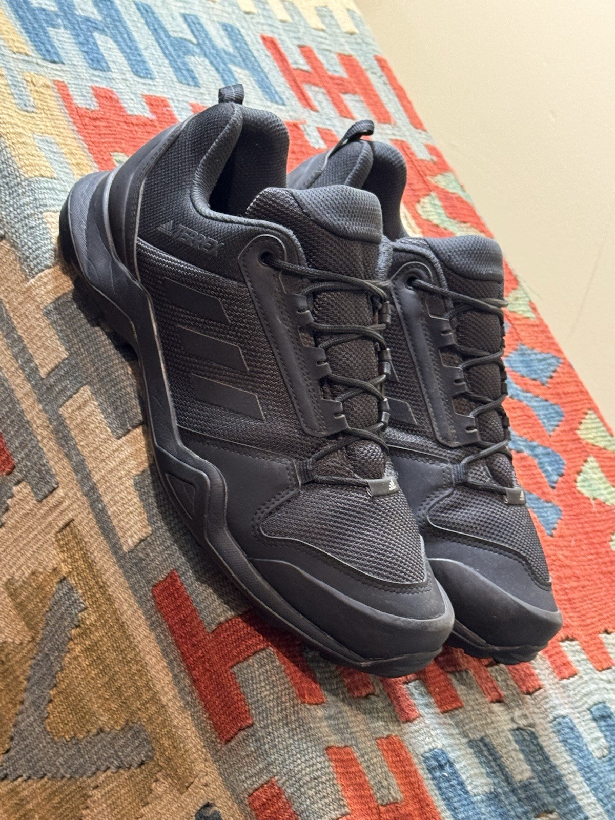 adidas TERREX AX3 ‘Triple Black’ Men’s Size 10.5 BC0524 Hiking Shoes