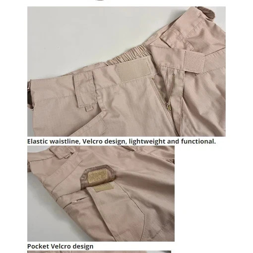 Mens Summer Tactical Shorts Cargo Outdoor Waterproof Hiking Fishing Track Short