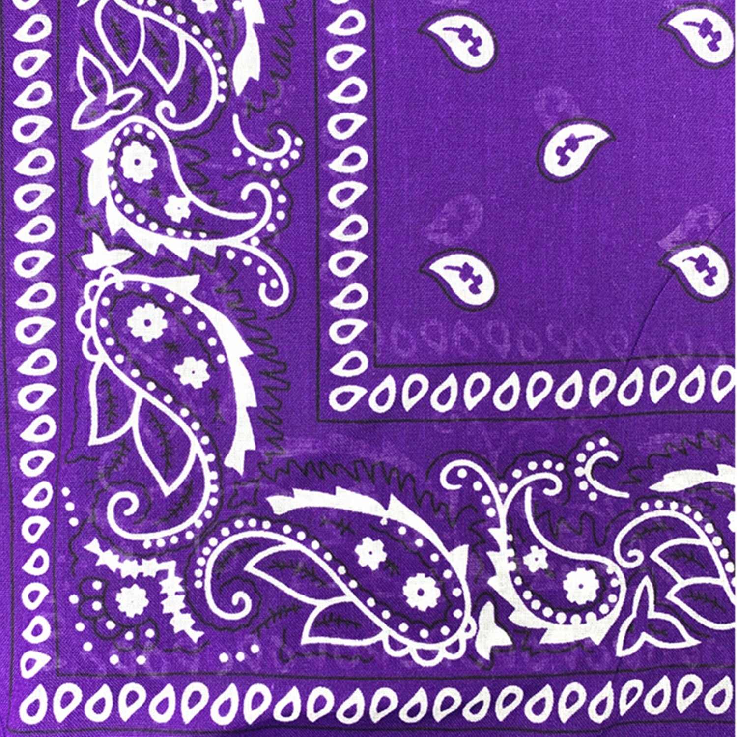 3 Pack Bandana 100% Cotton Paisley Print Double-Sided Scarf, Head, Neck, Mask